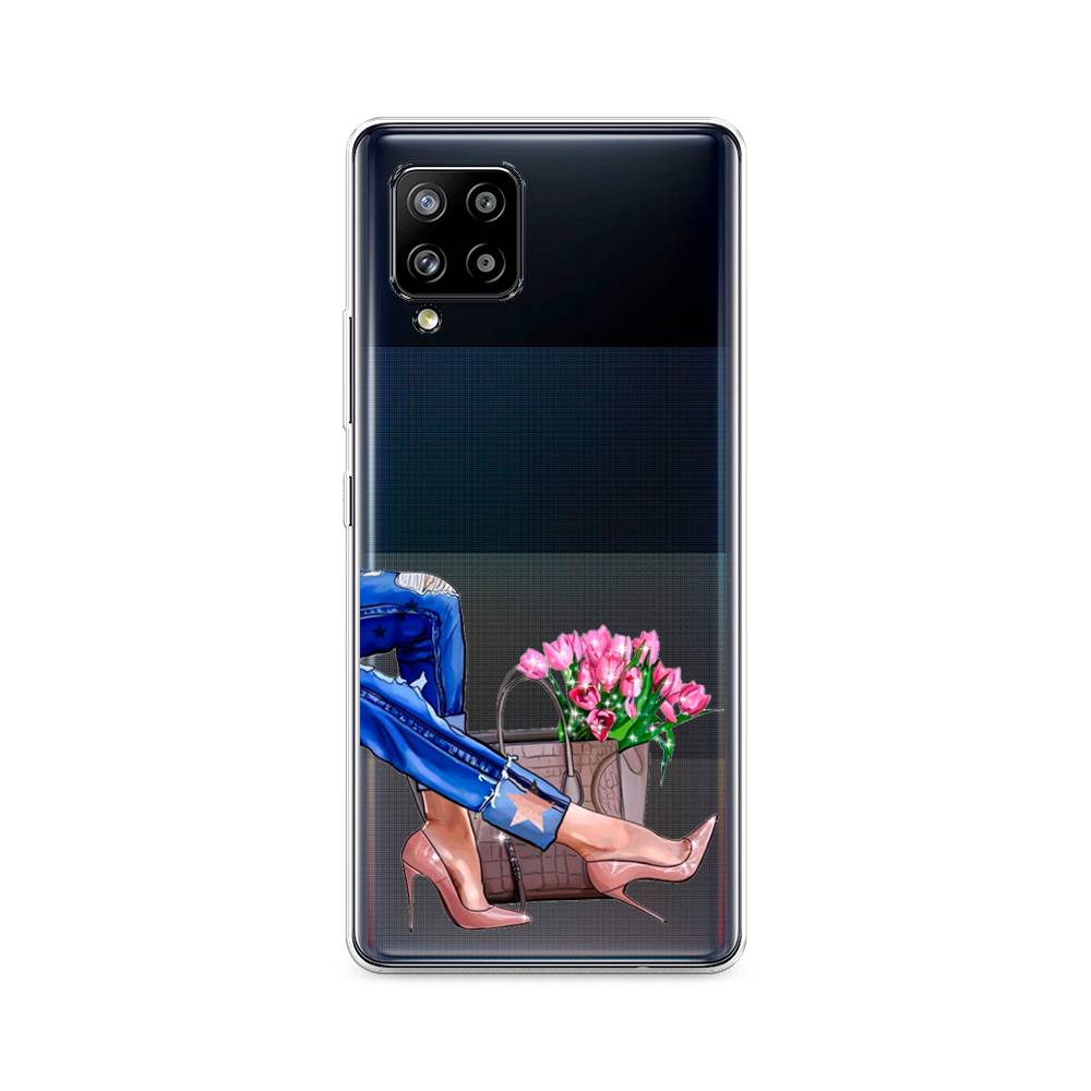 

Чехол Awog на Samsung Galaxy A42 / Самсунг A42 "Каблучки", Разноцветный, 2101750-7