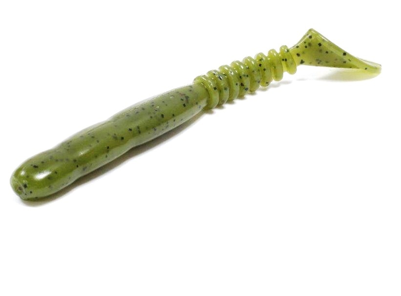 

Силиконовая приманка Reins Fat Rockvibe Shad 4 Цвет 001 Watermelon Seed, Зеленый, Fat Rockvibe Shad