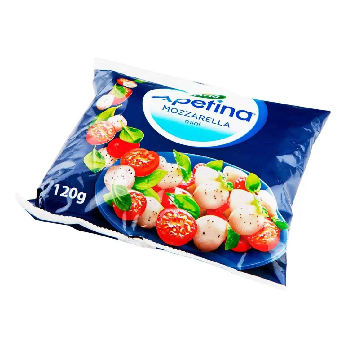 Сыр мягкий Arla Apetina Mozzarella mini 45% БЗМЖ 120 г