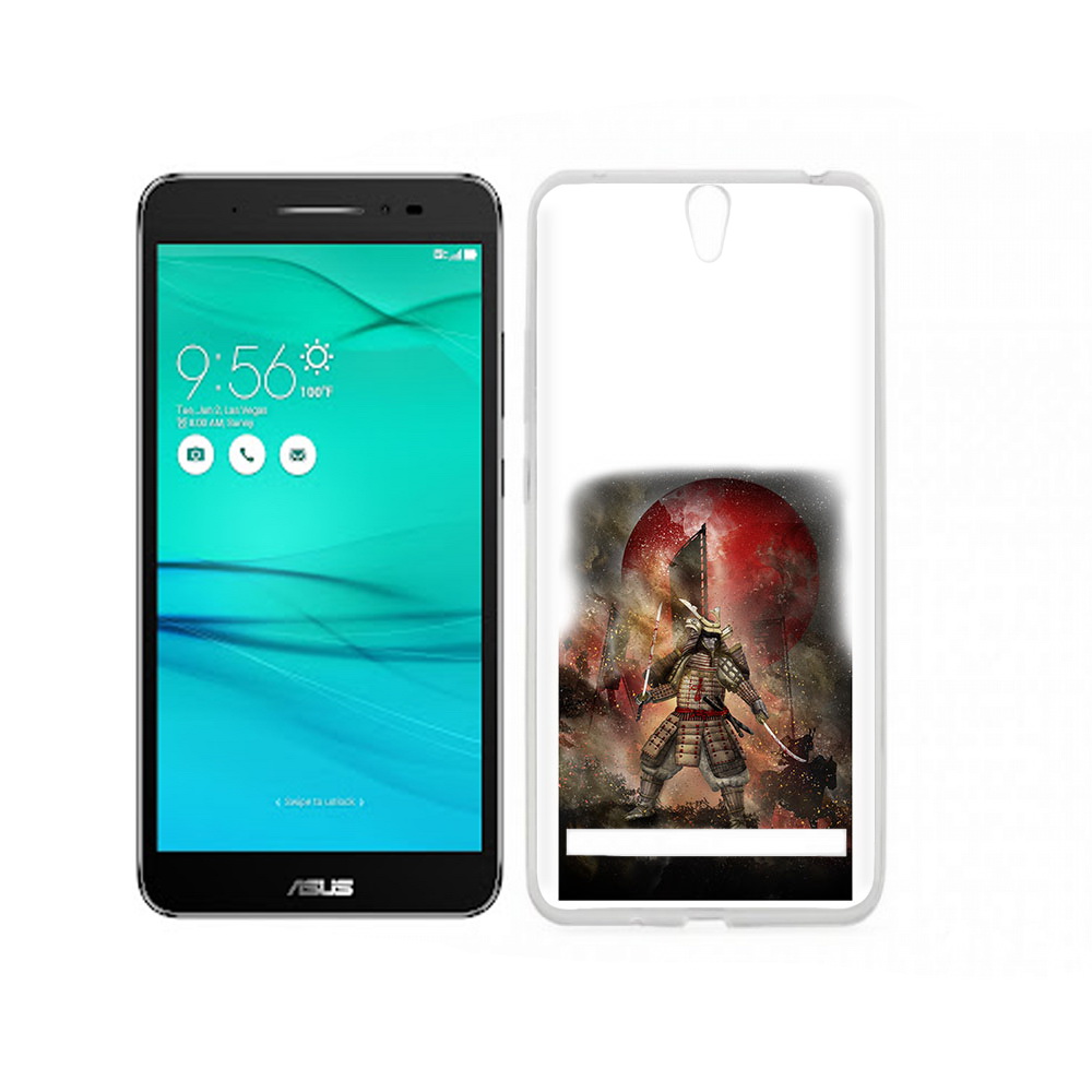 

Чехол MyPads Tocco для Asus ZenFone Go (ZB690KG) китайскийвоин, Прозрачный, Tocco