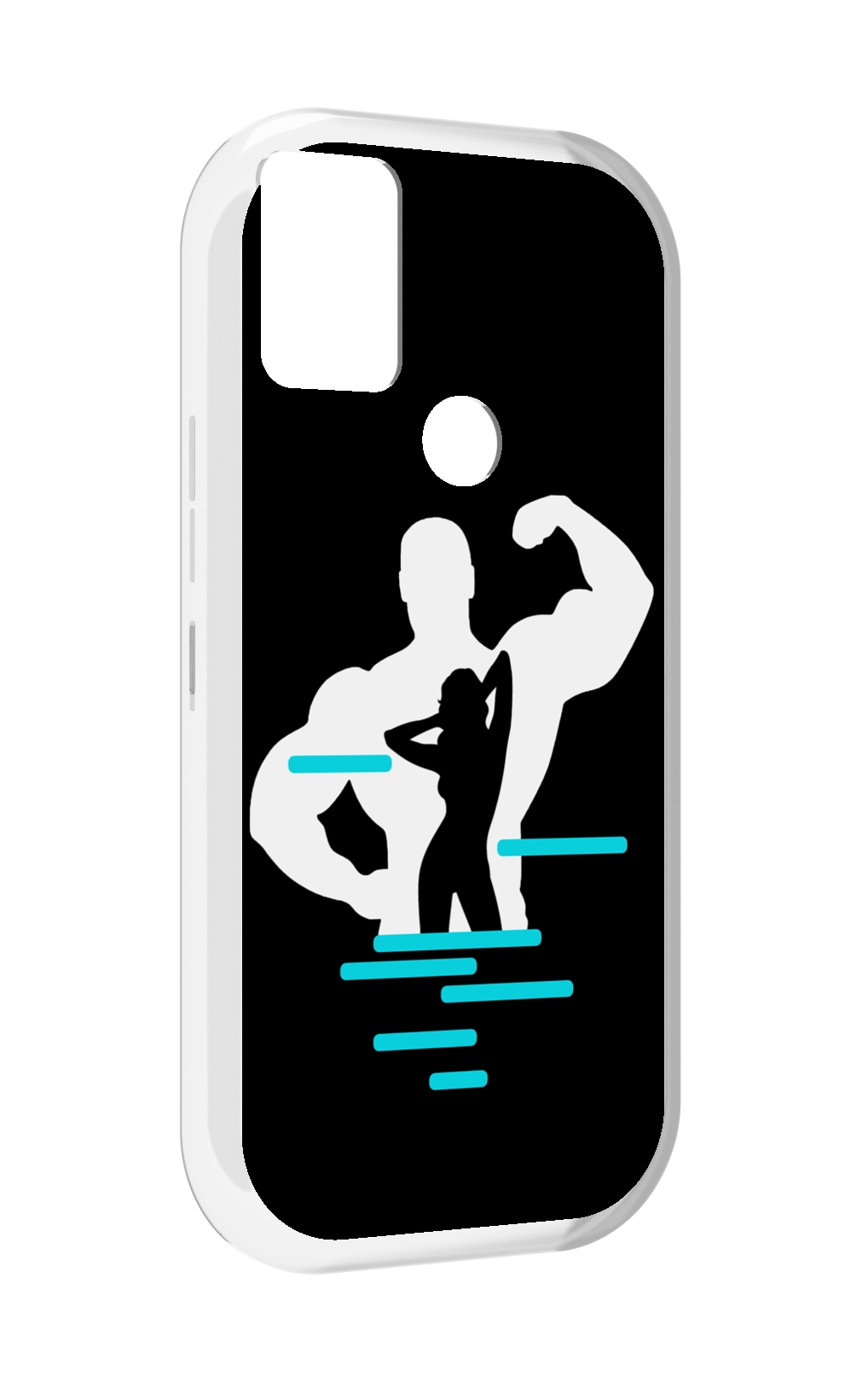 

Чехол MyPads фитнес-тренировка для UMIDIGI A9, Прозрачный, Tocco