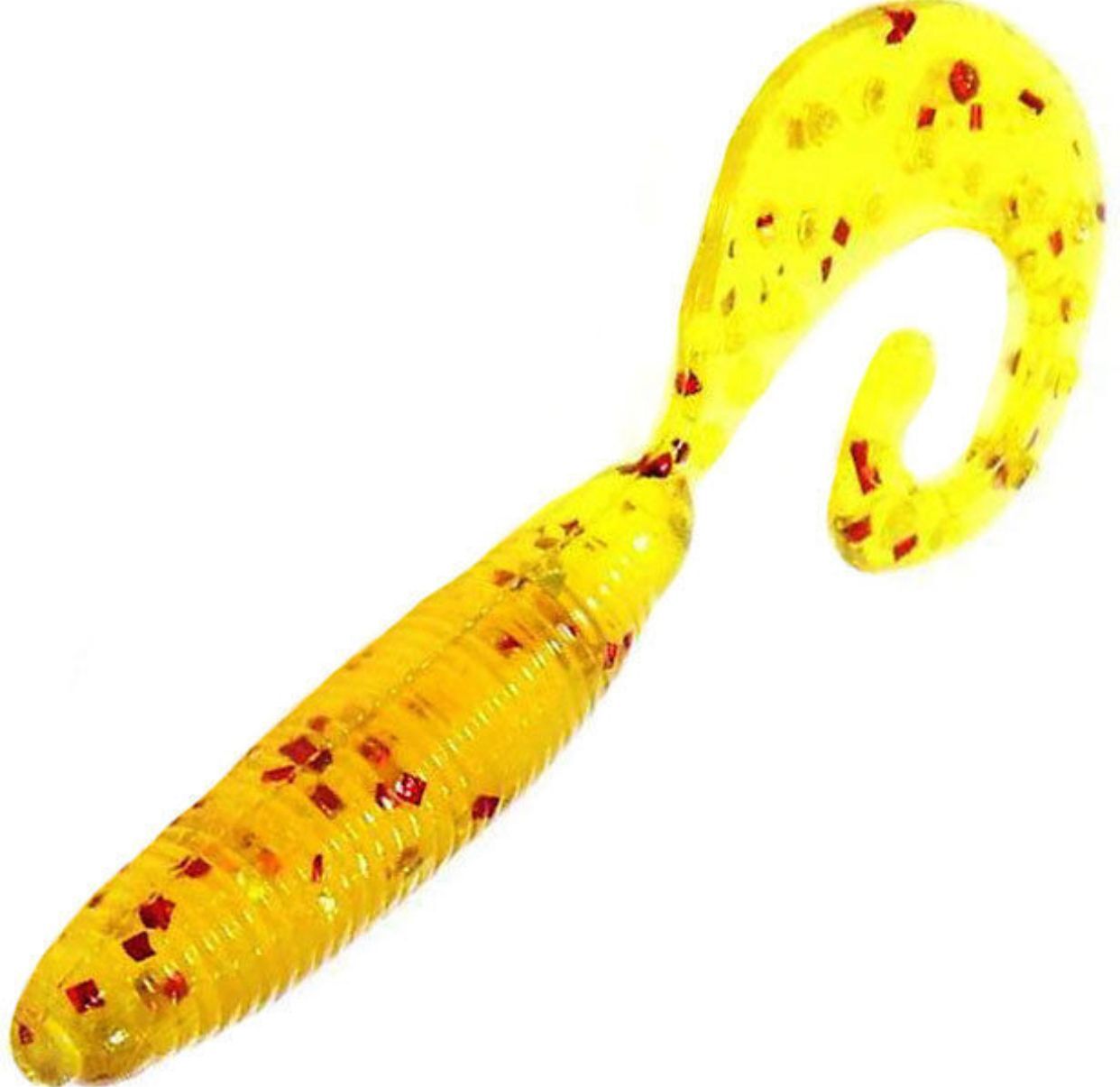 

Силиконовая приманка REINS FAT G TAIL GRUB 3 Цв. 598-Motor Oil Red Gold, Желтый;красный, Fat G-Tail Grub