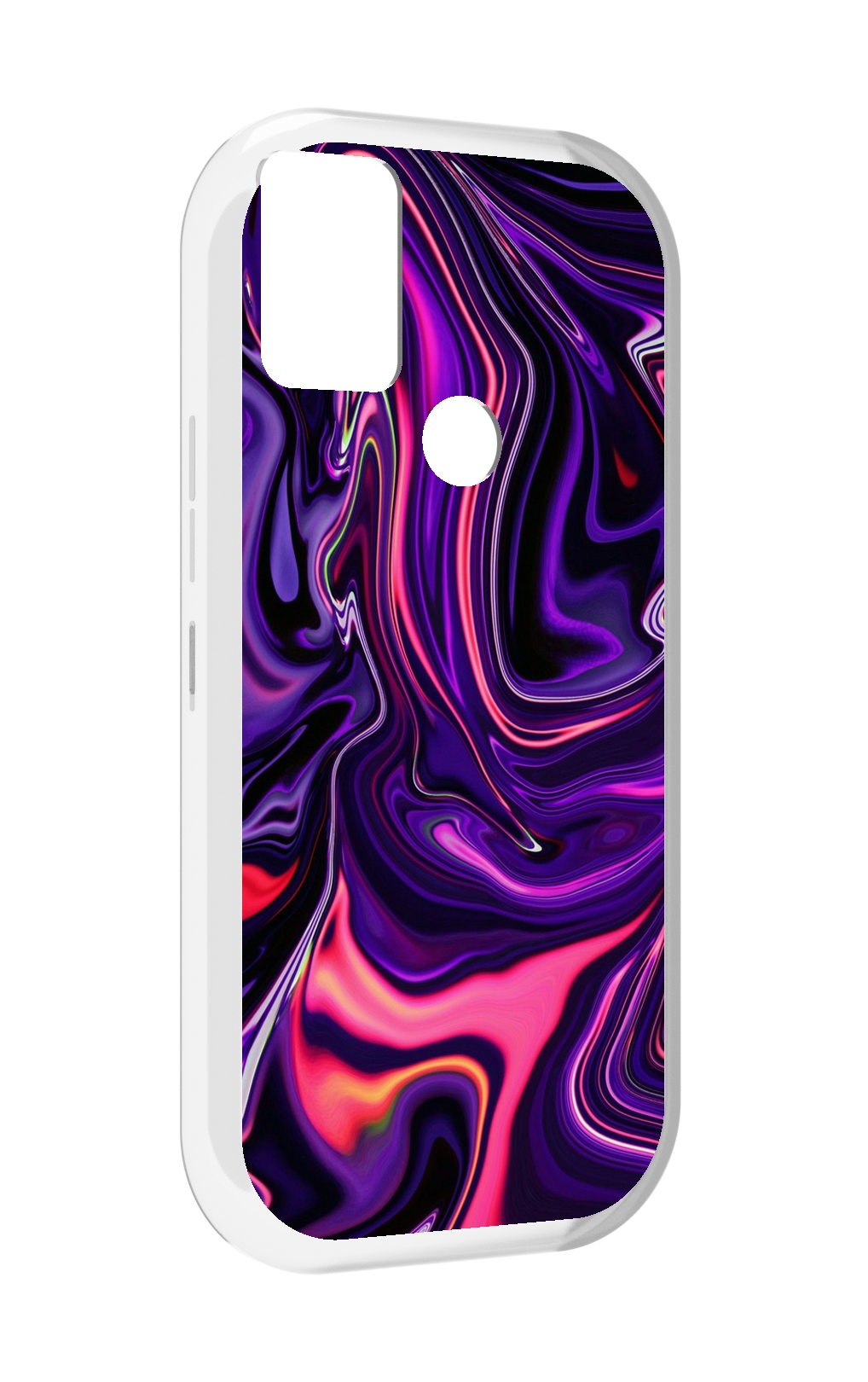 

Чехол MyPads фиолетовые краски для UMIDIGI A9, Прозрачный, Tocco