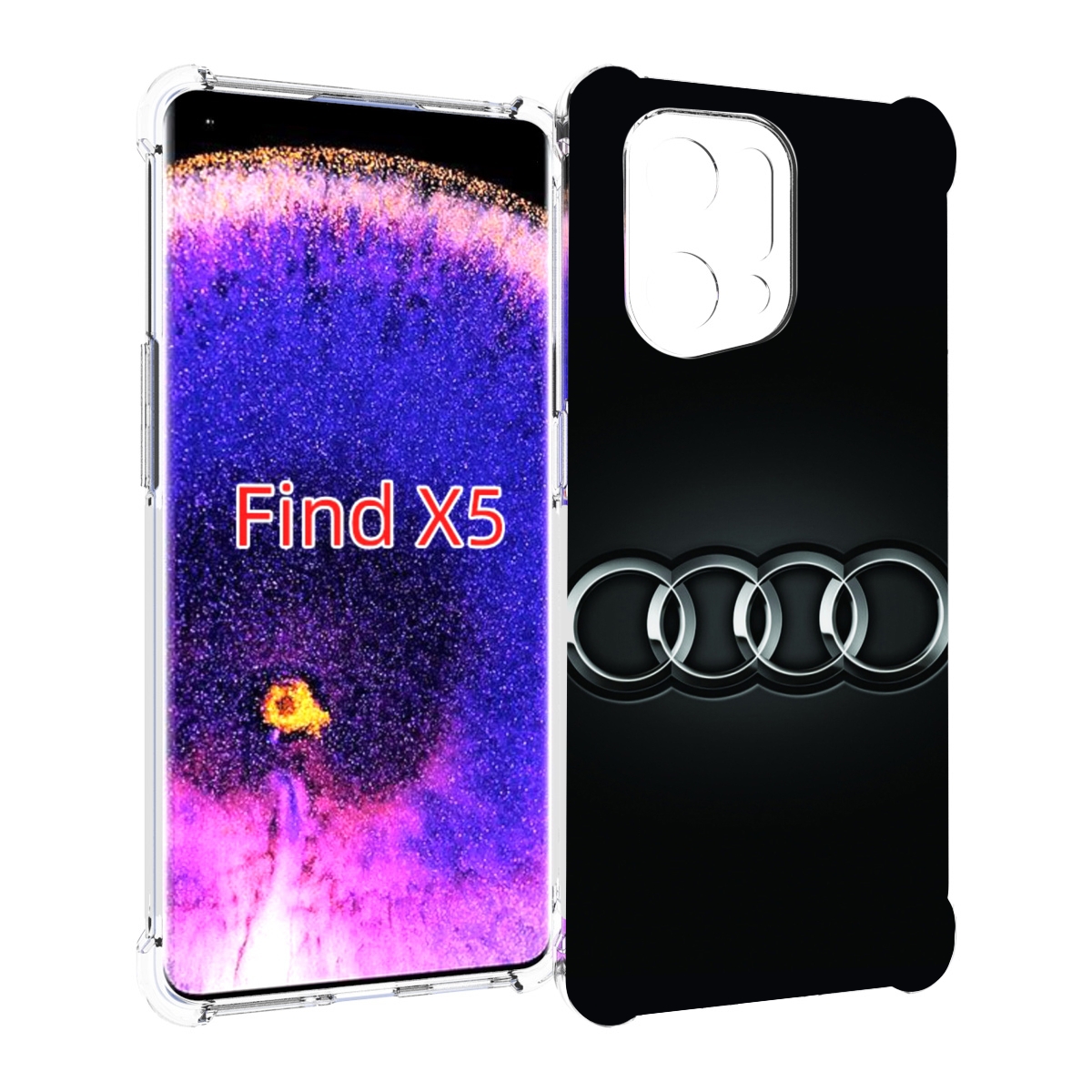 

Чехол MyPads audi 2 для Oppo Find X5, Прозрачный, Tocco