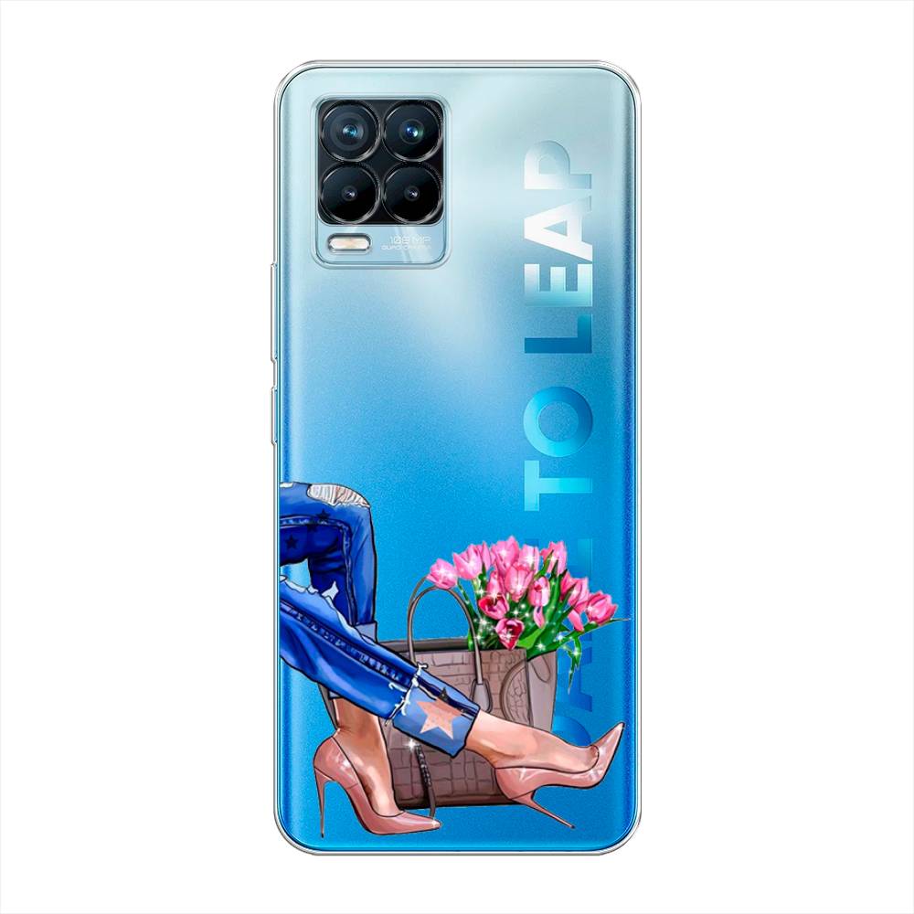 

Чехол Awog на Realme 8/8 Pro "Каблучки", Разноцветный, 255550-7
