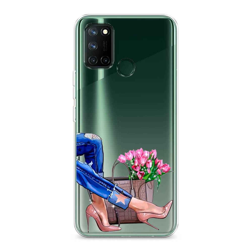 

Чехол Awog на Realme 7i "Каблучки", Разноцветный, 253950-7