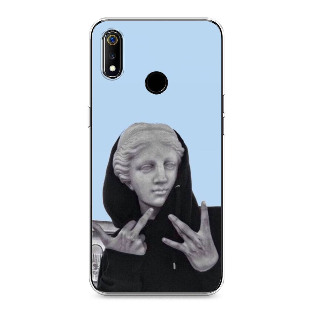 

Чехол Awog на Realme 3 "SWAG статуя", Разноцветный, 251050-9