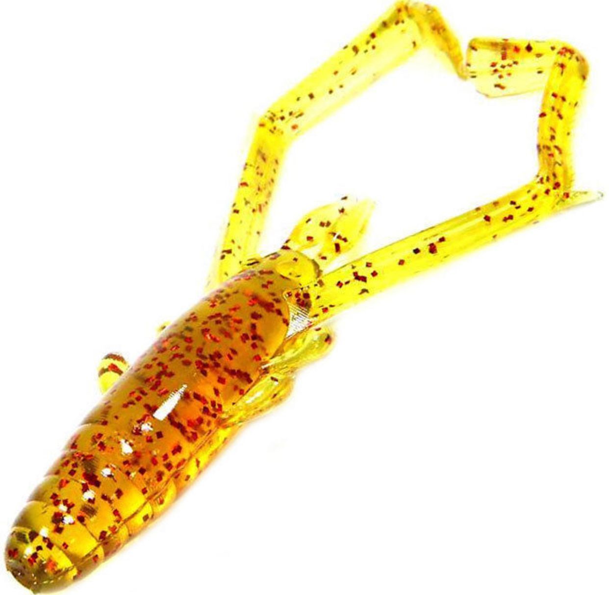 

Силиконовая приманка REINS DELTA SHRIMP Цв. 566 Motor Oil Red, Желтый, Delta Shrimps