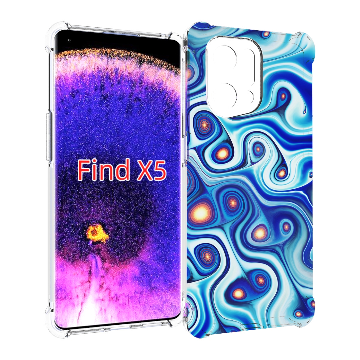 

Чехол MyPads абстрактная-текстура для Oppo Find X5, Прозрачный, Tocco
