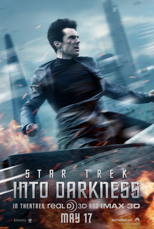 

Постер к фильму "Стартрек: Возмездие" (Star Trek Into Darkness) A4