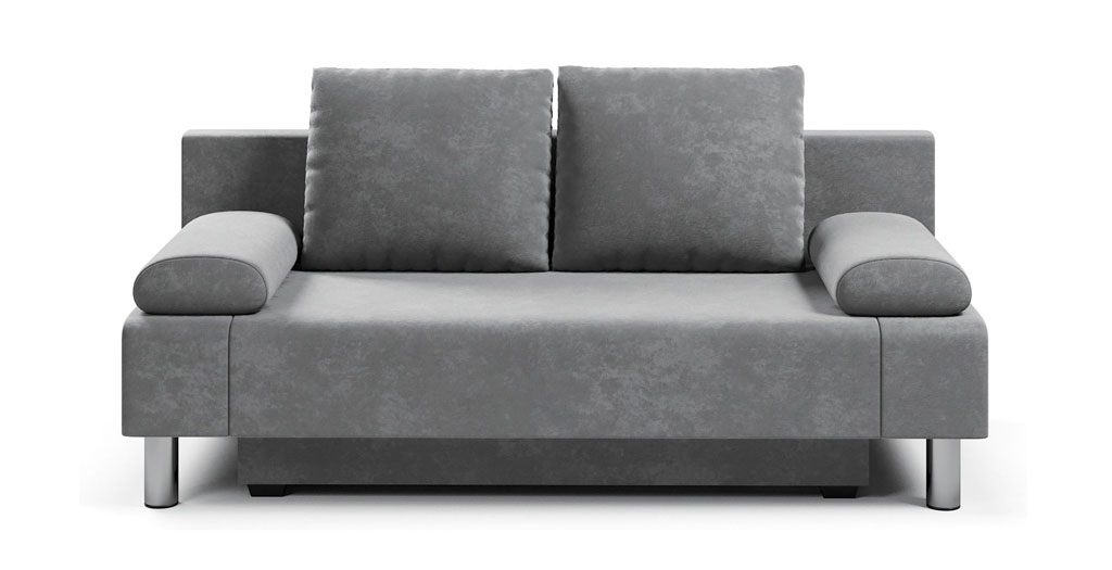 

Диван-кровать 4Home Парма, 200х90х90 см, велюр Bingo Gray, Еврокнижка, Парма