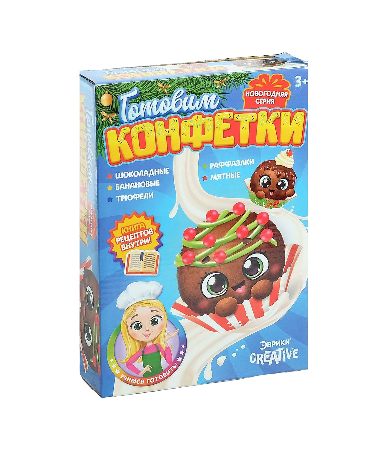 

Набор для кулинарии Эврики Готовим конфетки 4274381