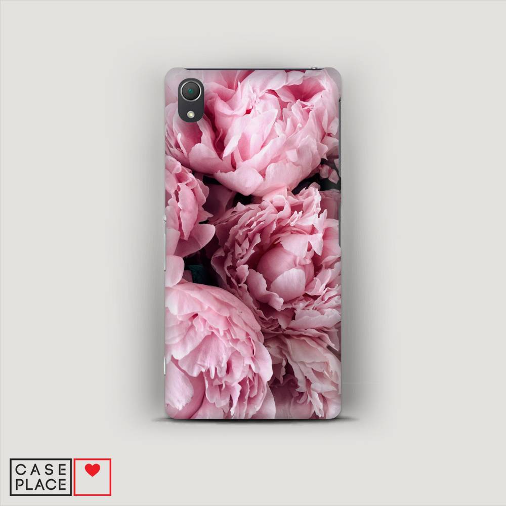 

Пластиковый чехол "Нежные пионы" на Sony Xperia Z2