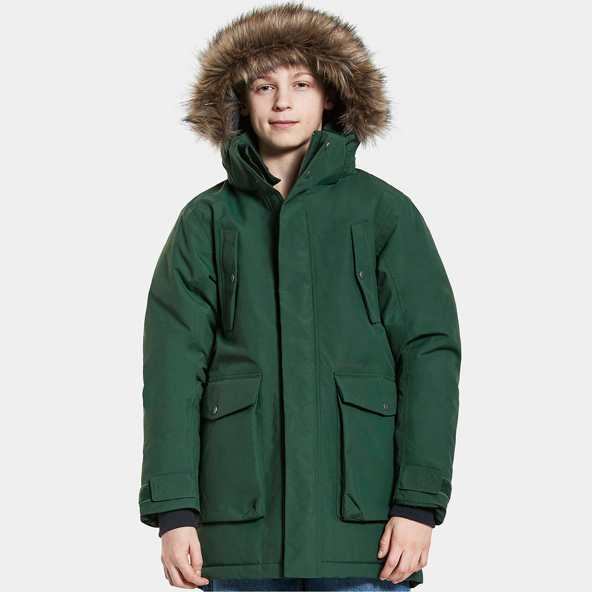 

Парка детская Didriksons JERKE, зеленый, 140, JERKE