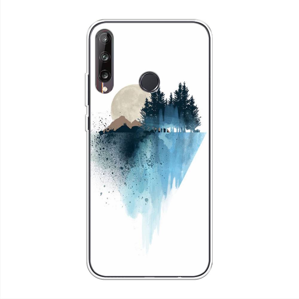 

Чехол Awog на Huawei Y7p "Горы 5", Голубой, 6103350-4