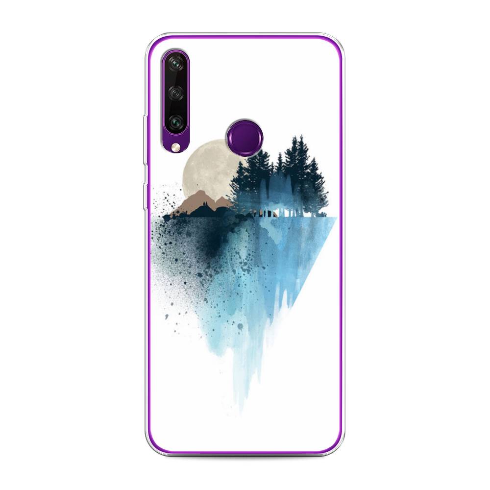 

Чехол Awog на Huawei Y6p "Горы 5", Голубой, 6103250-4
