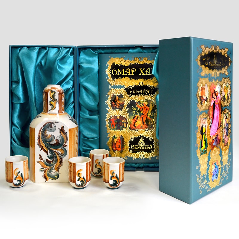 Подарочный набор для коньяка Омар Хайям