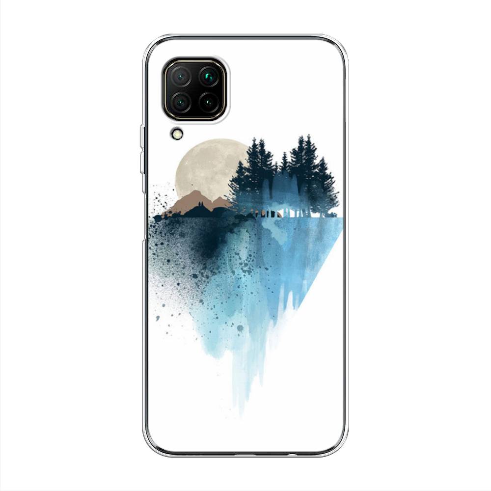 

Чехол Awog на Huawei P40 Lite "Горы 5", Голубой, 611650-4