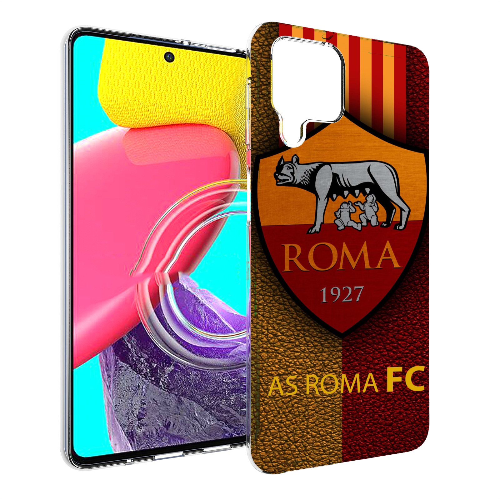 

Чехол Mypads Фк Рома Для Samsung Galaxy M53 (Sm-M536), Прозрачный, Tocco
