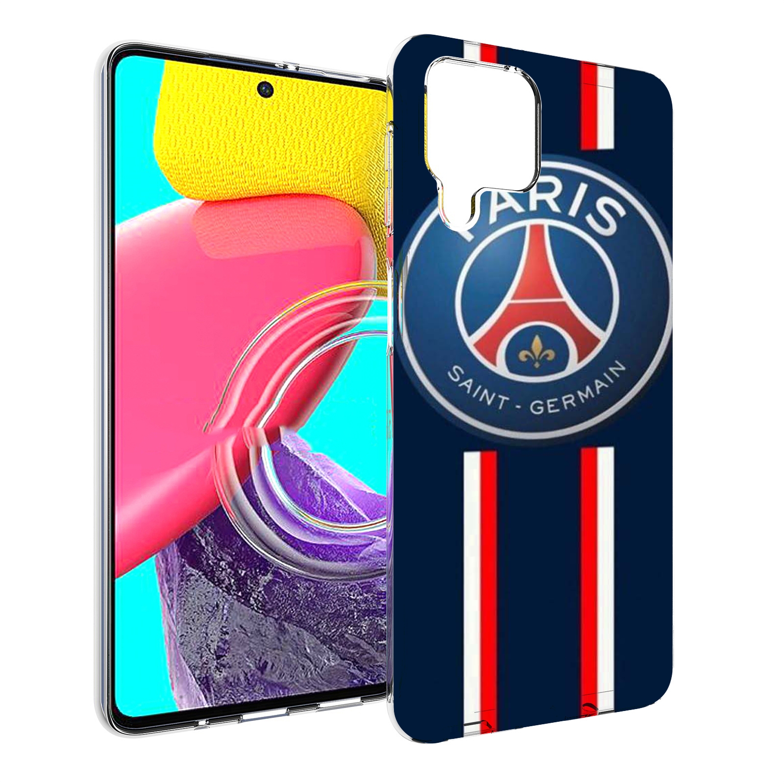 

Чехол Mypads Фк Псж Для Samsung Galaxy M53 (Sm-M536), Прозрачный, Tocco