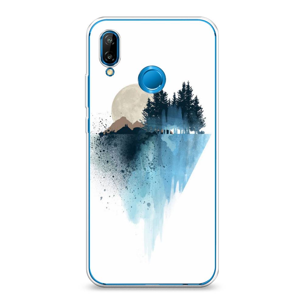 

Чехол Awog на Huawei P20 Lite "Горы 5", Голубой, 64450-4