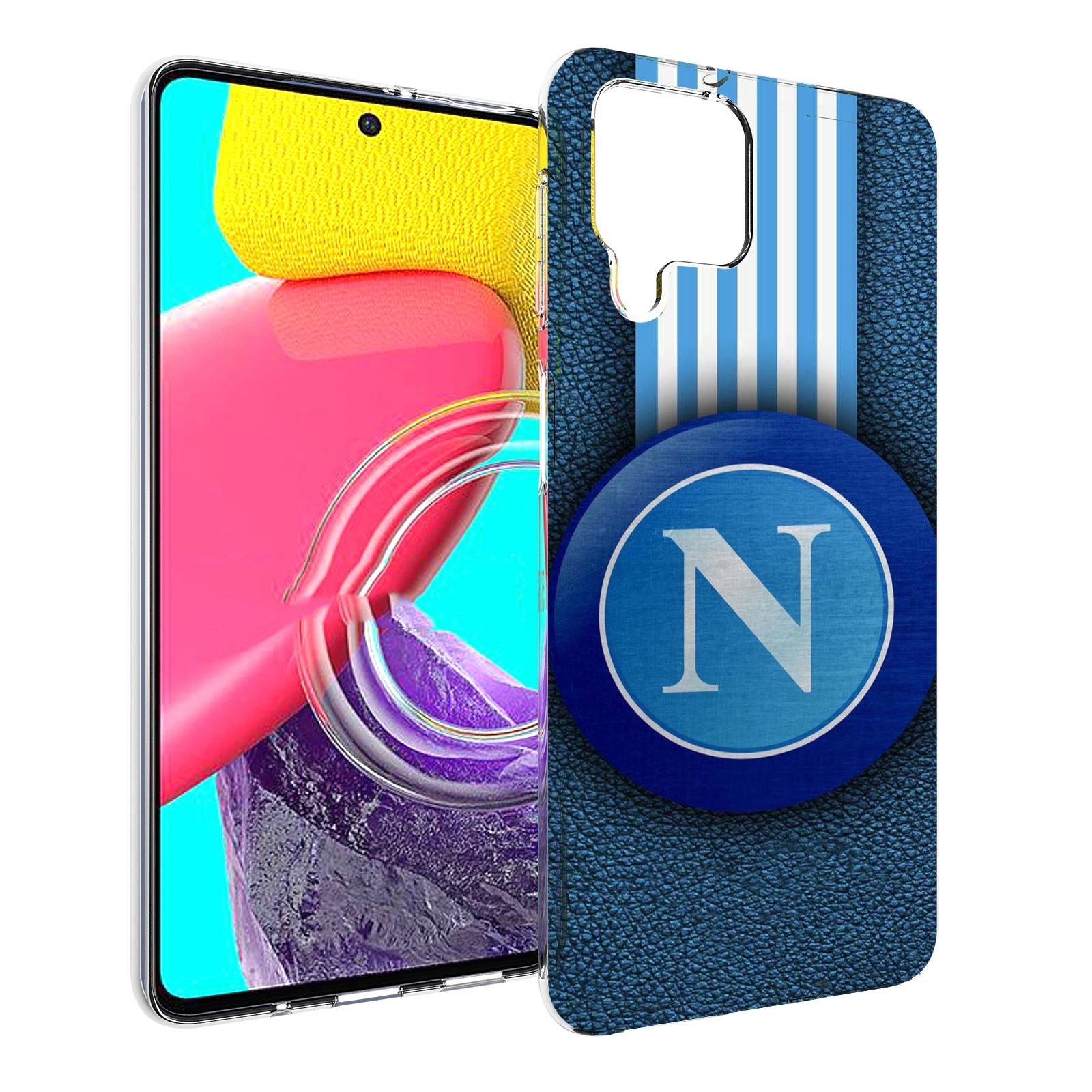 

Чехол Mypads Фк Наполи Мужской Для Samsung Galaxy M53 (Sm-M536), Прозрачный, Tocco