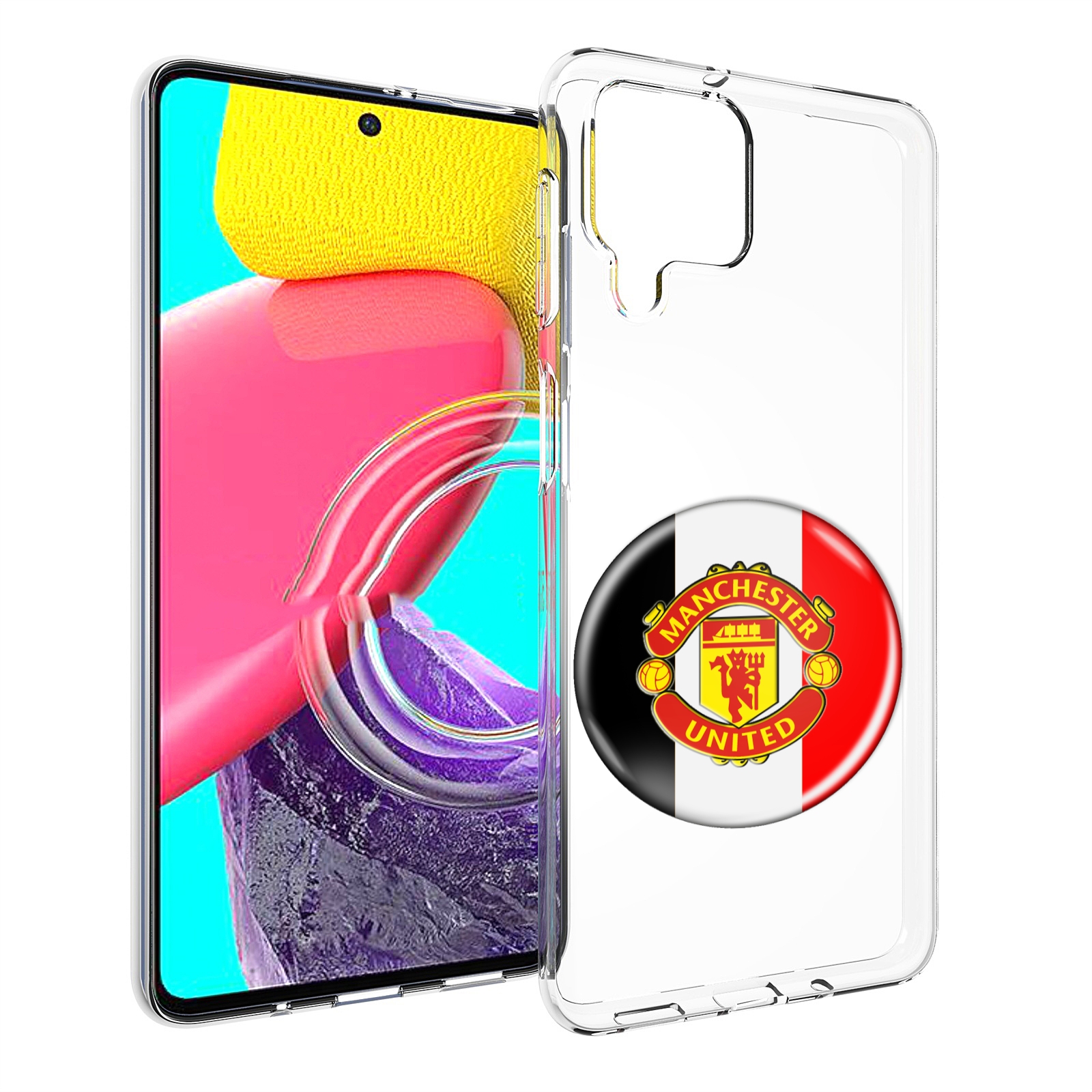 

Чехол Mypads Фк Манчестер ЮнаиТед Мужской Для Samsung Galaxy M53 (Sm-M536), Прозрачный, Tocco