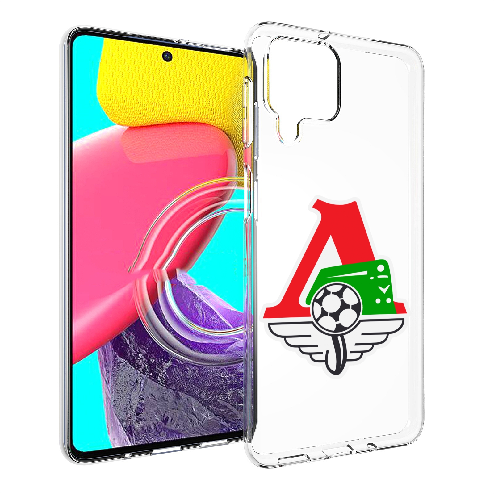 

Чехол Mypads Фк Локомотив Москва Мужской Для Samsung Galaxy M53 (Sm-M536), Прозрачный, Tocco