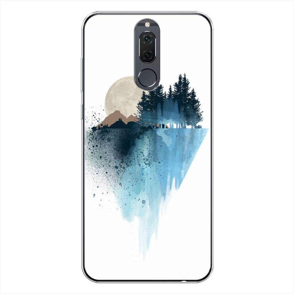 

Чехол Awog на Huawei Nova 2i "Горы 5", Голубой, 64150-4