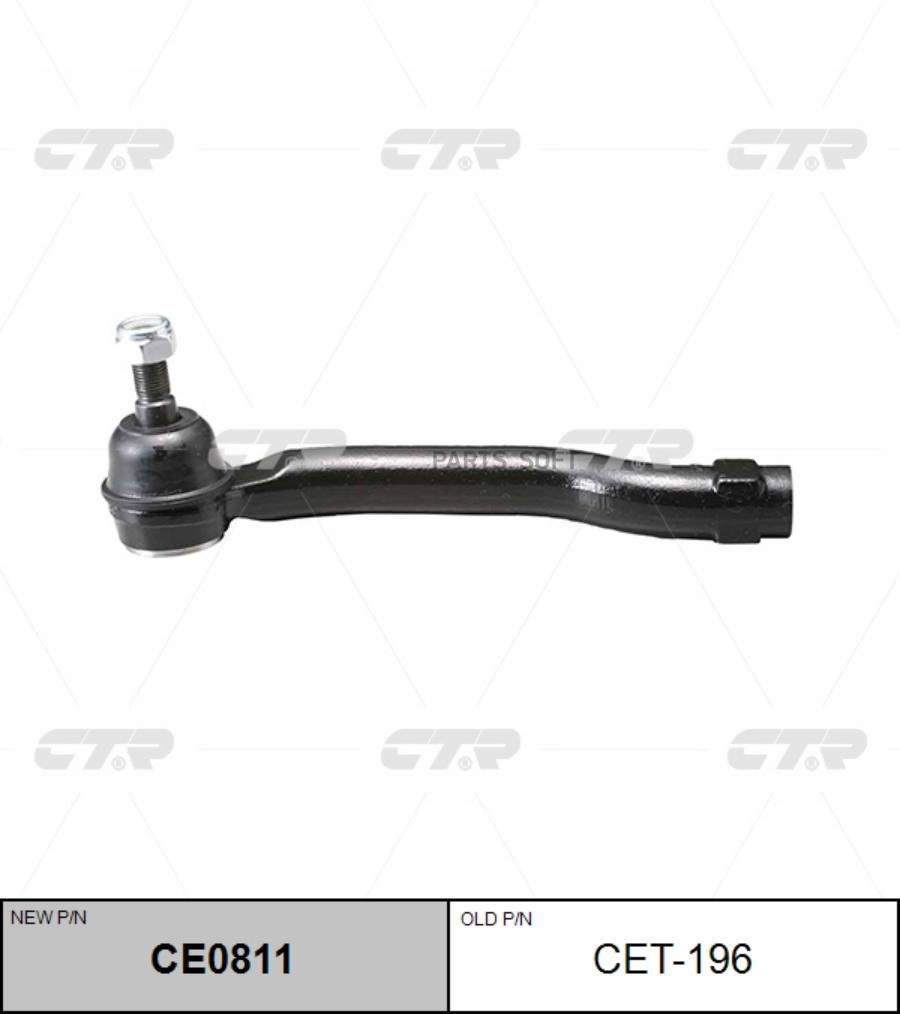 

Ce0811_наконечник Рулевой Правый Замена Cet-196 Toyota Camry Xv50 CTR арт. CE0811