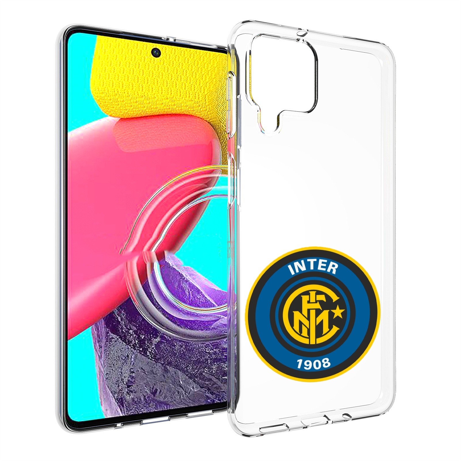 

Чехол Mypads Фк Интер Мужской Для Samsung Galaxy M53 (Sm-M536), Прозрачный, Tocco