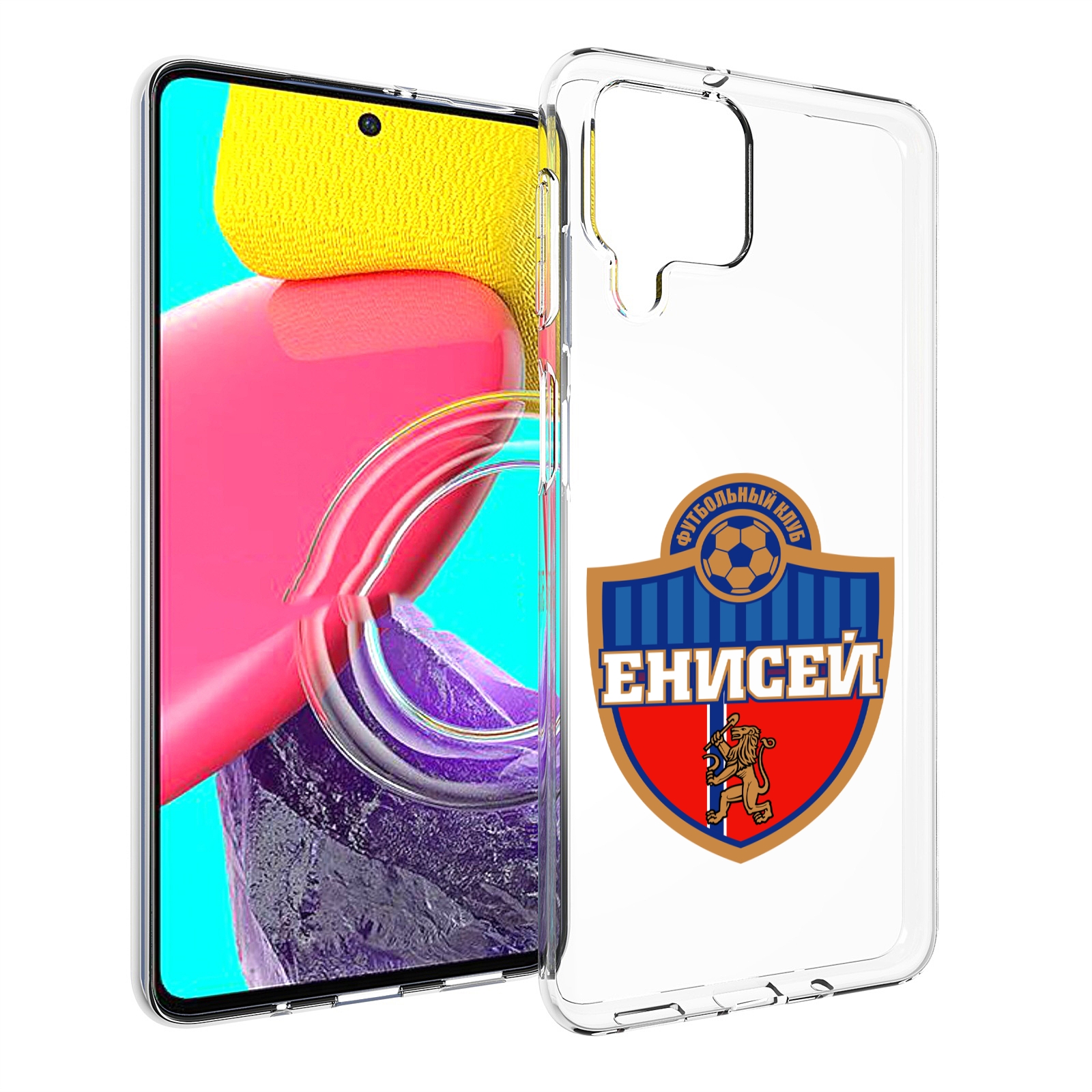 

Чехол Mypads Фк Енисеи Красноярск Для Samsung Galaxy M53 (Sm-M536), Прозрачный, Tocco