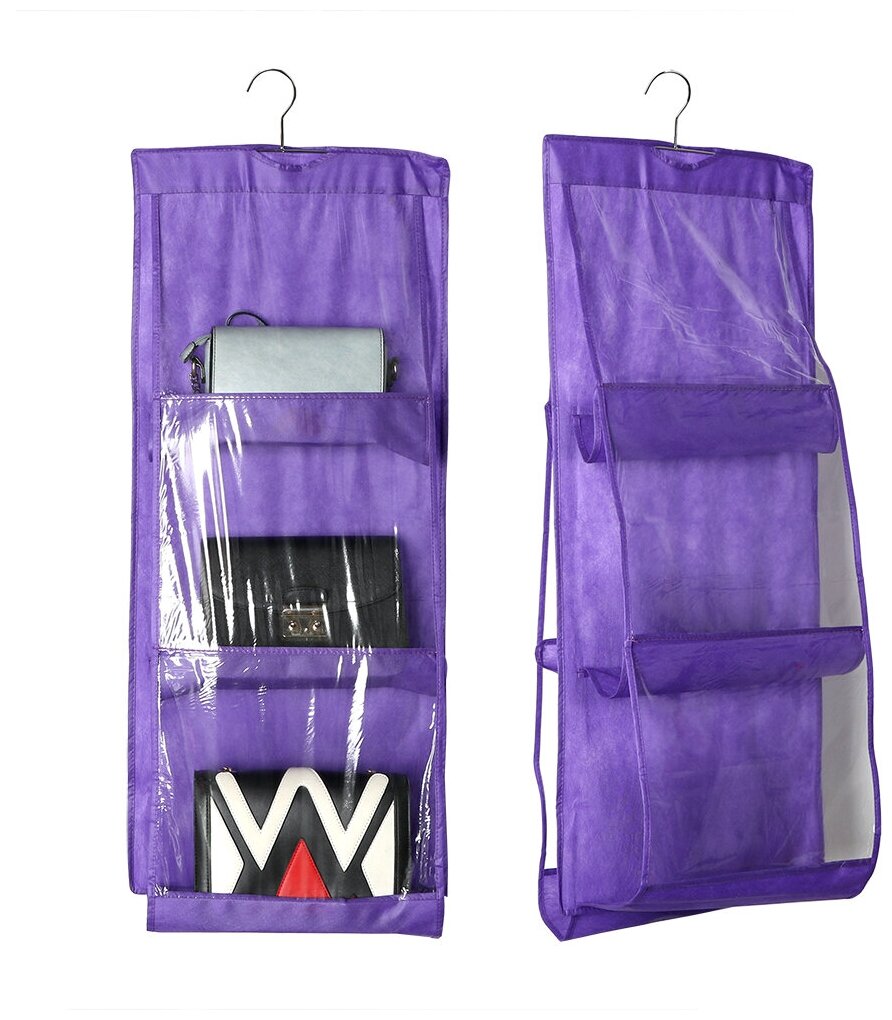 фото Органайзер для сумок hanging purse organizer на 6 сумок ripoma 105732