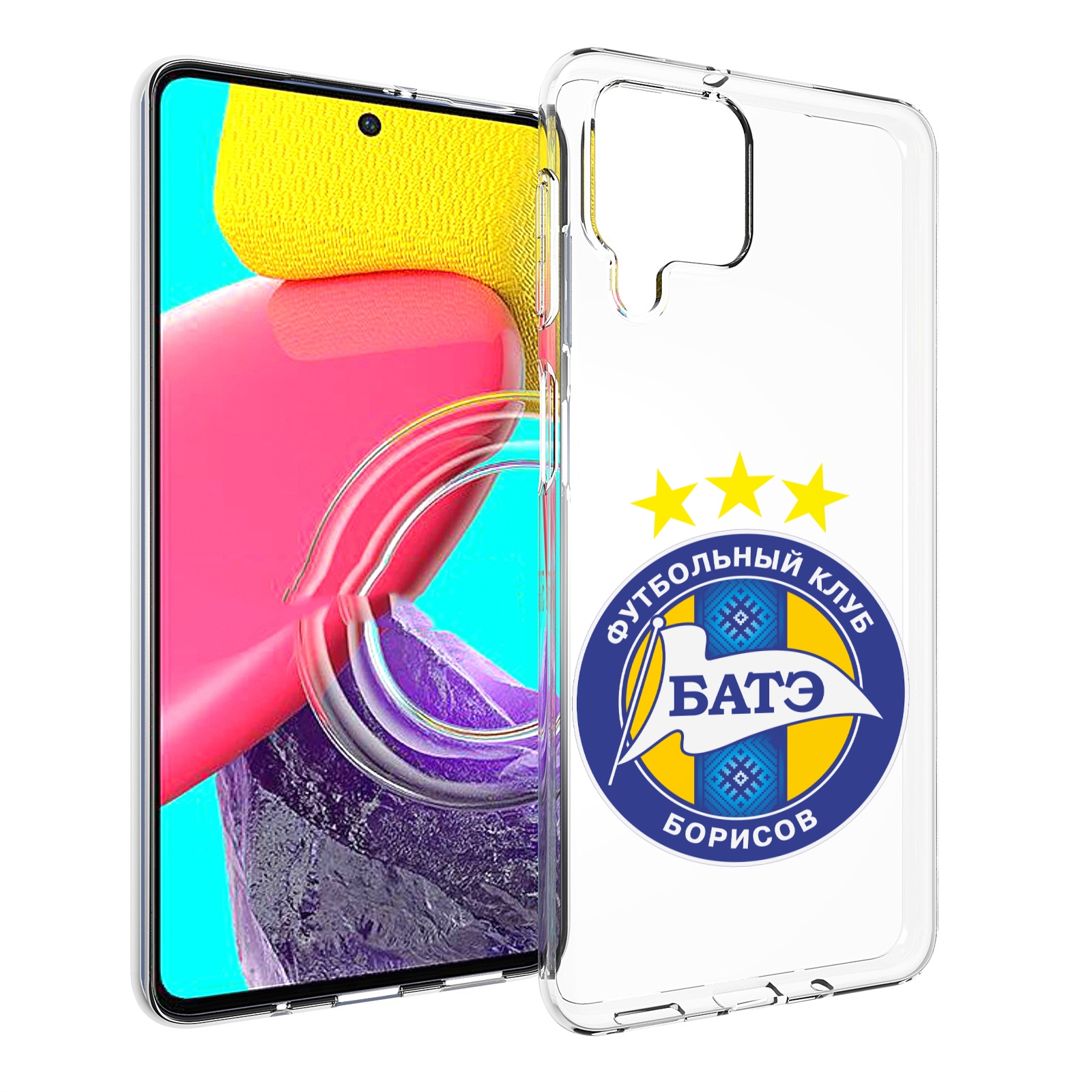 

Чехол Mypads Фк Батэ Борисов Мужской Для Samsung Galaxy M53 (Sm-M536), Прозрачный, Tocco
