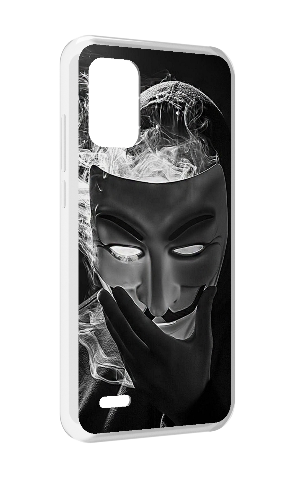 

Чехол MyPads Маска для UMIDIGI Bison Pro, Прозрачный, Tocco