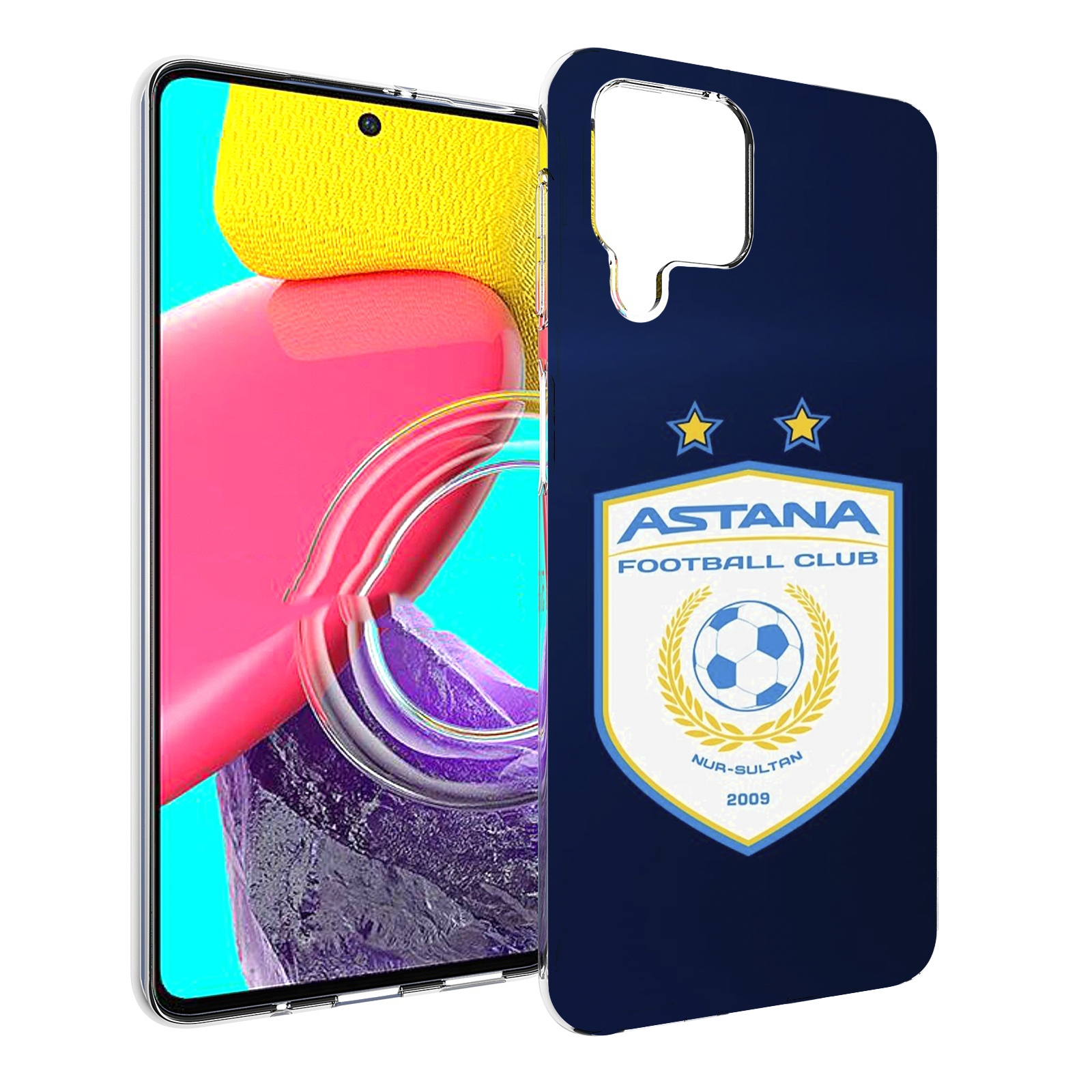 

Чехол Mypads Фк Астана Нур Султан Для Samsung Galaxy M53 (Sm-M536), Прозрачный, Tocco