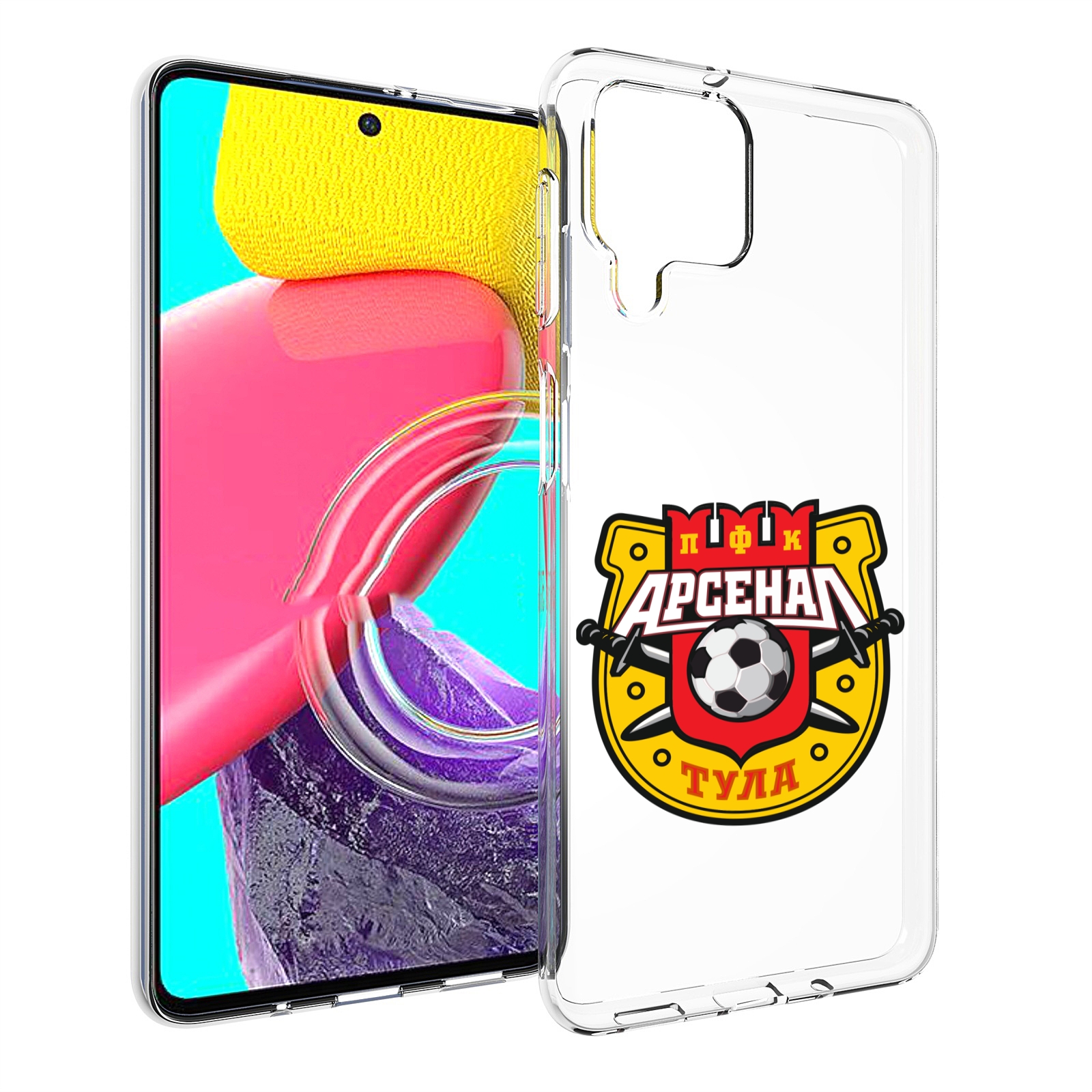 

Чехол Mypads Фк Арсенал Тула Мужской Для Samsung Galaxy M53 (Sm-M536), Прозрачный, Tocco