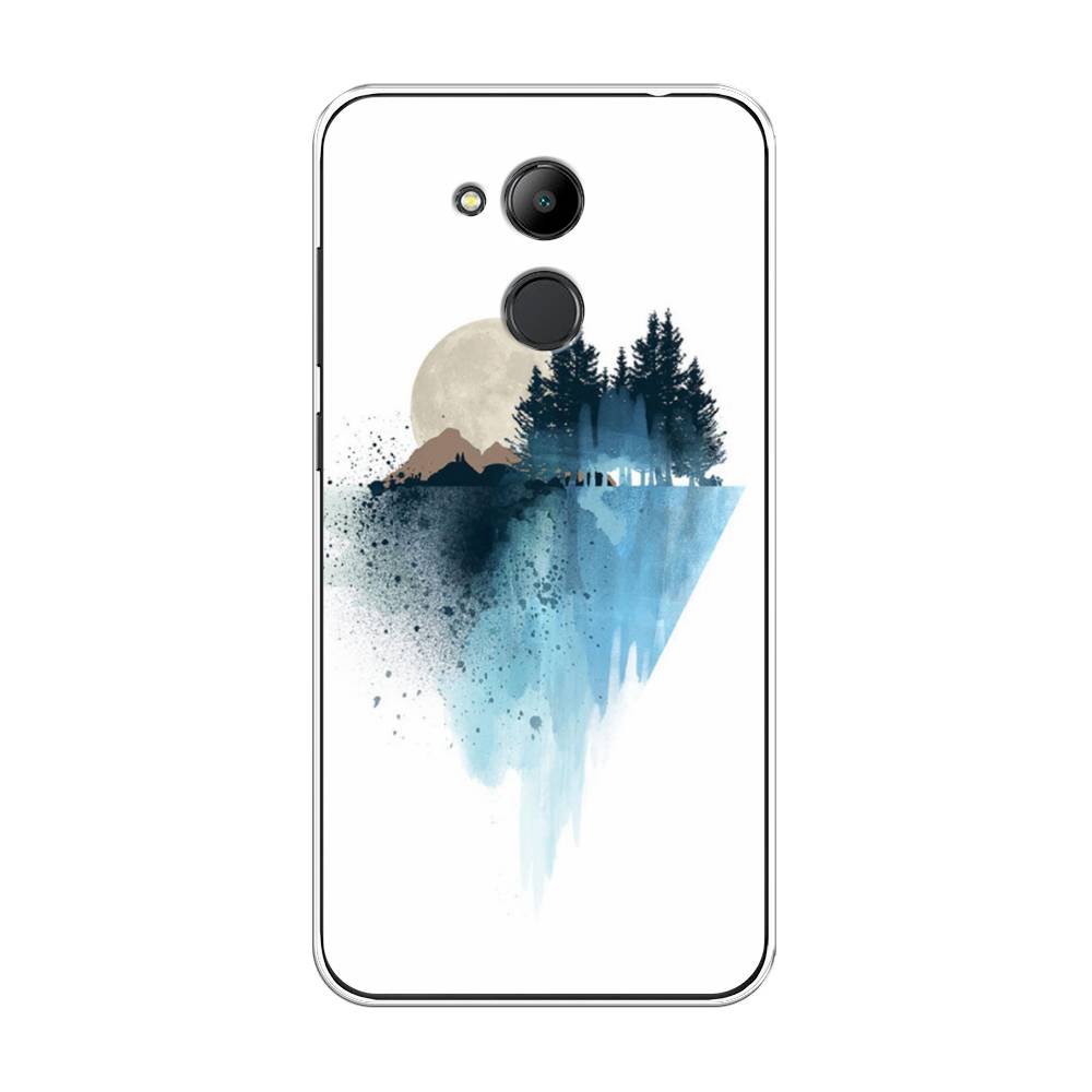 

Чехол Awog на Honor 6C Pro "Горы 5", Голубой, 63850-4