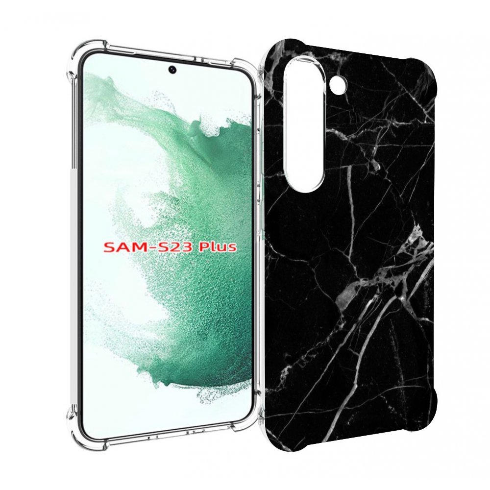 

Чехол MyPads разбитое стекло для Samsung Galaxy S23 Plus +, Прозрачный, Tocco