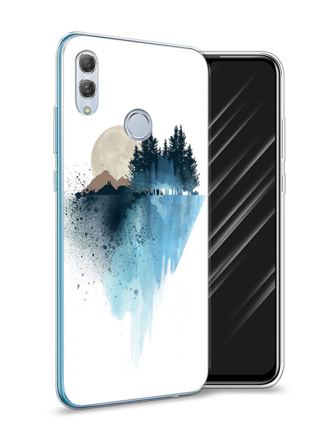 

Чехол Awog на Honor 10 Lite "Горы 5", Голубой, 67550-4