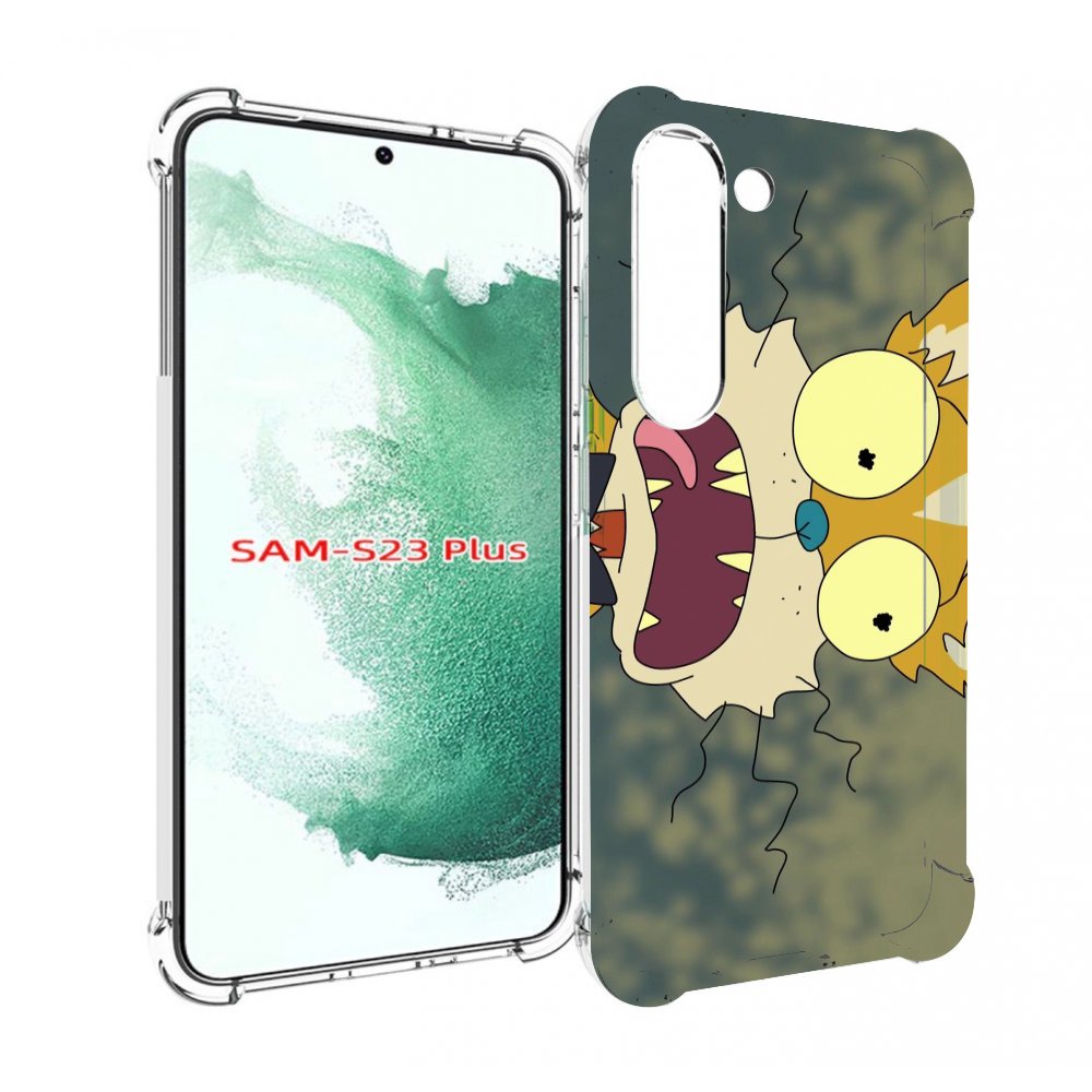 

Чехол MyPads пугливый кот для Samsung Galaxy S23 Plus +, Прозрачный, Tocco