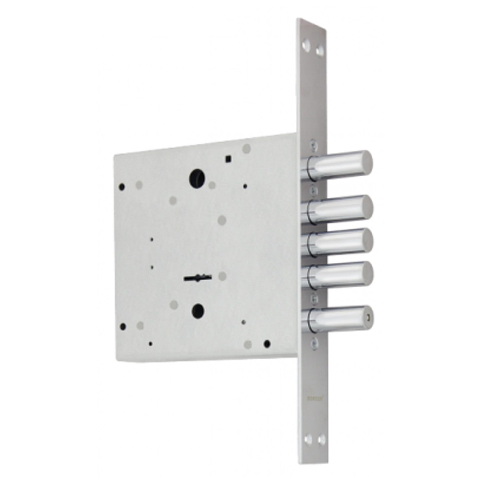 

Замок гаражный врезной Бордер К 8-8 5 5 ригелей, сувальдный, без ответной, корпус 71601