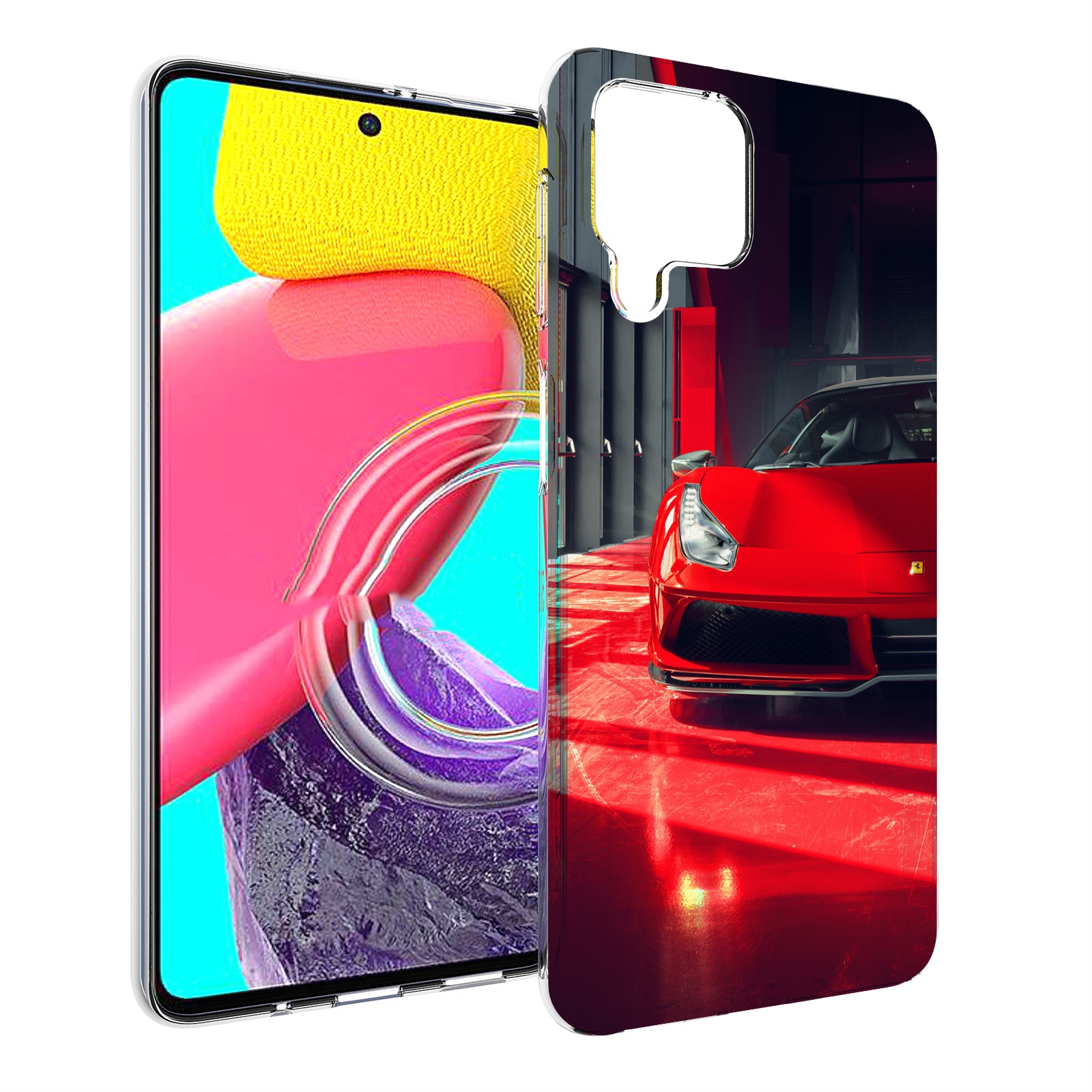 

Чехол Mypads Ферра Для Samsung Galaxy M53 (Sm-M536), Прозрачный, Tocco