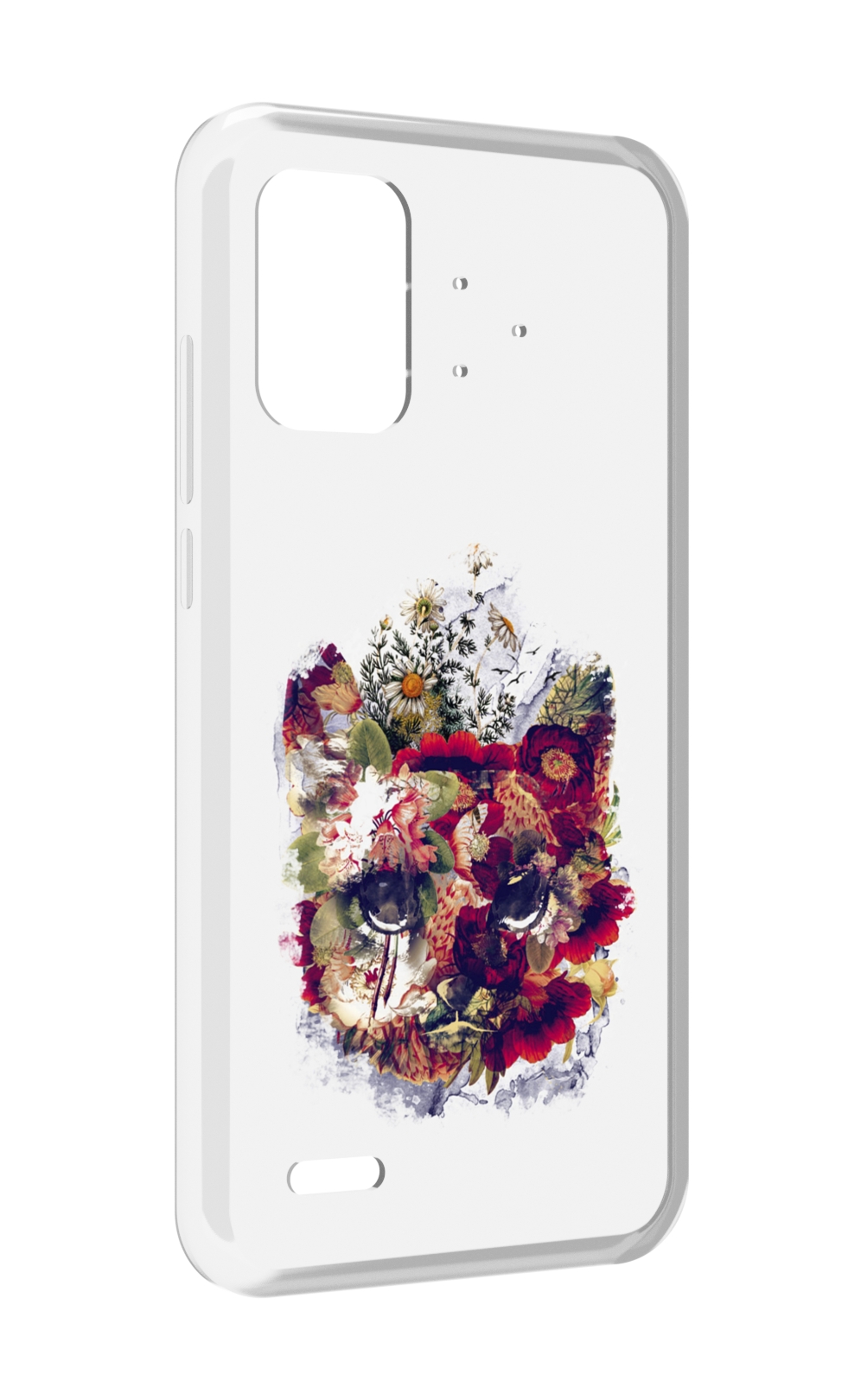 

Чехол MyPads Лиса в цветах-2 для UMIDIGI Bison Pro, Прозрачный, Tocco