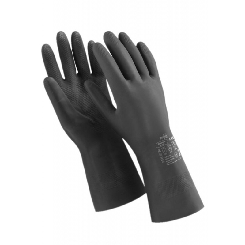 Перчатки защит. неопрен/интерлок черн (NPF09/CG973) р8-8,5 Manipula Specialist 1425092