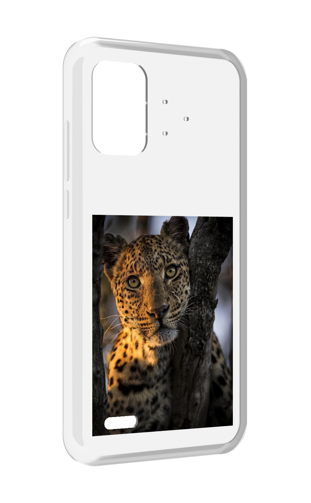 

Чехол MyPads Леопард для UMIDIGI Bison Pro, Прозрачный, Tocco