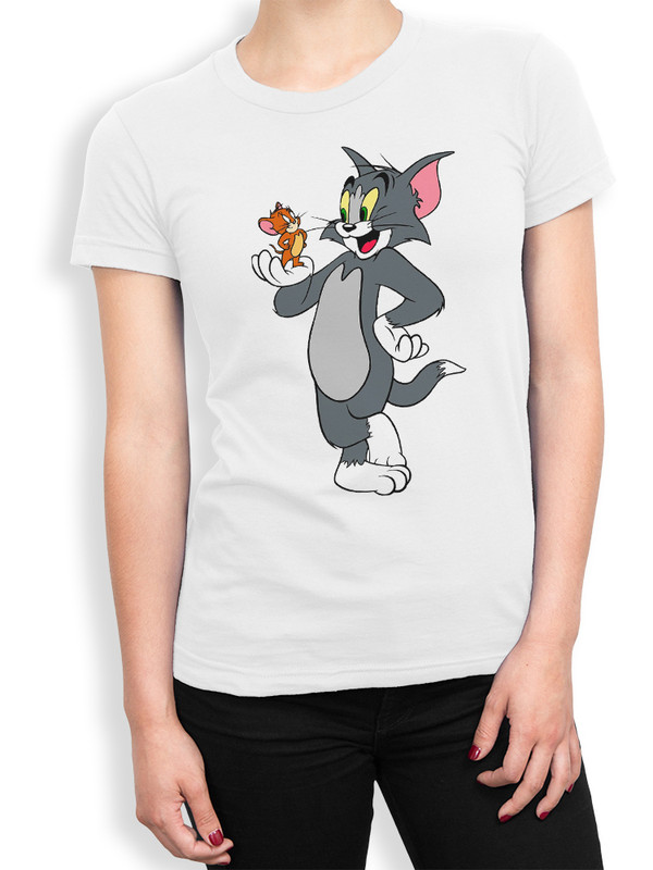 

Футболка женская Design Heroes 630-tomjer-1fut белая 3XL, 630-tomjer-1fut