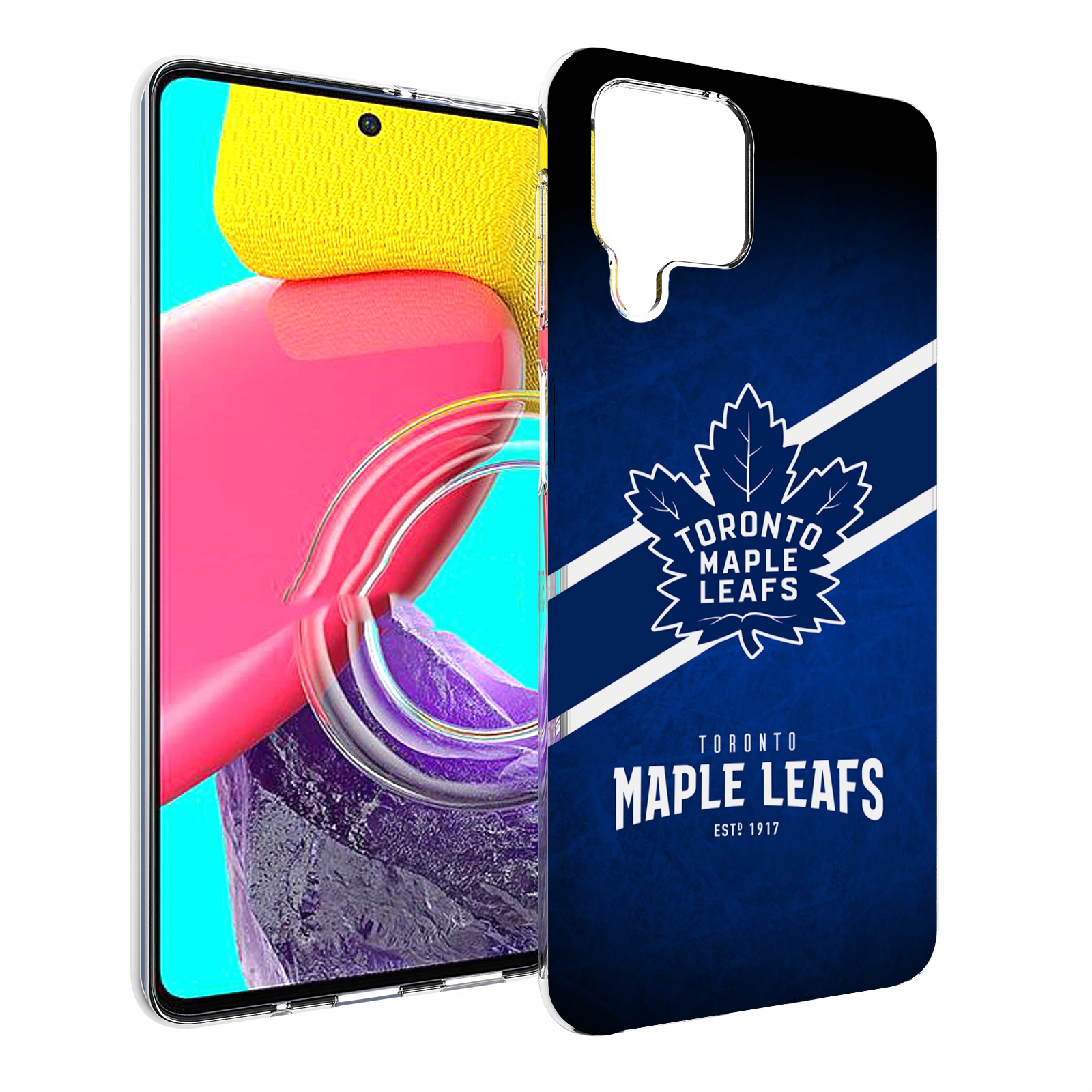 

Чехол Mypads Торонто-МеиПл-Лифс Для Samsung Galaxy M53 (Sm-M536), Прозрачный, Tocco