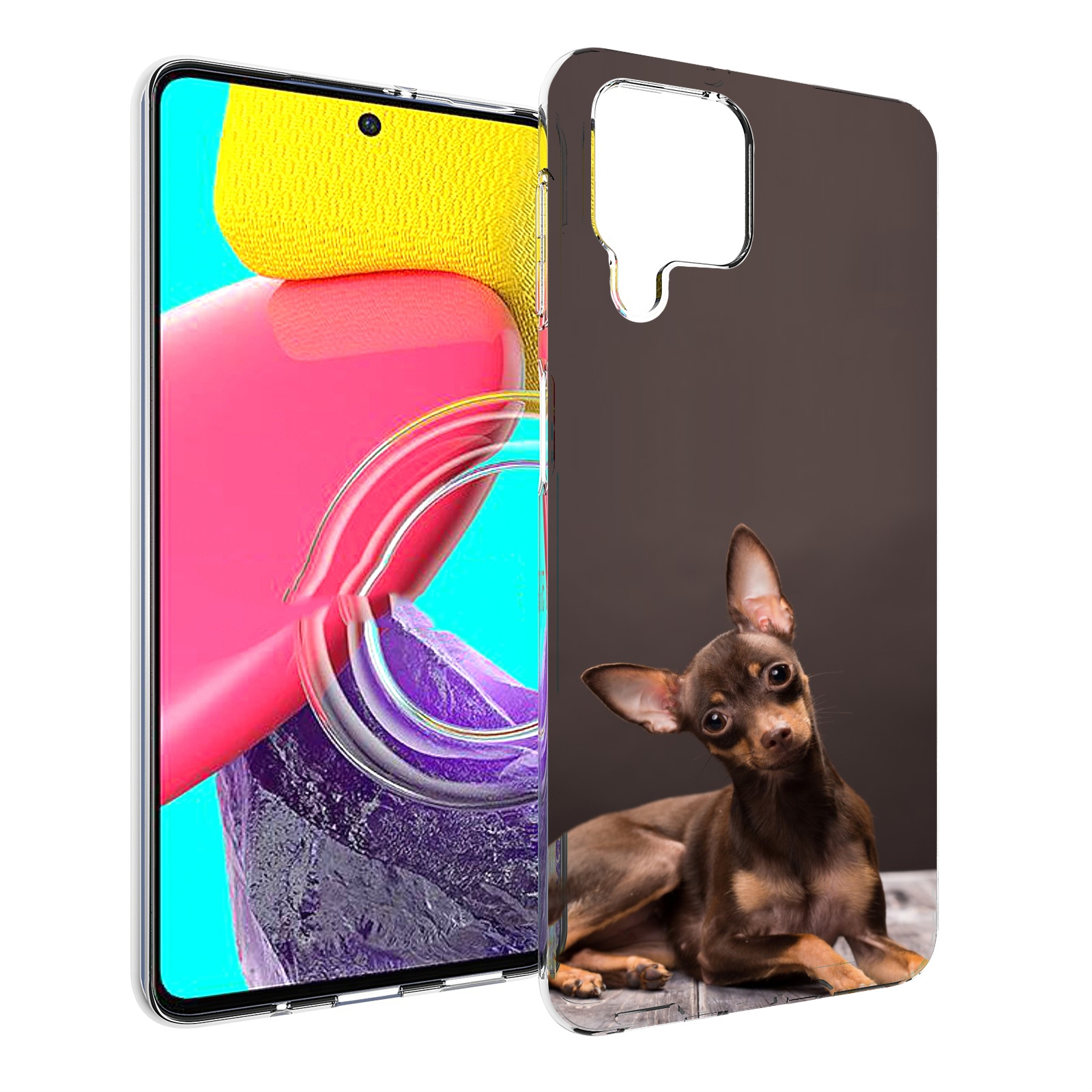 

Чехол Mypads Тои Терьер Для Samsung Galaxy M53 (Sm-M536), Прозрачный, Tocco