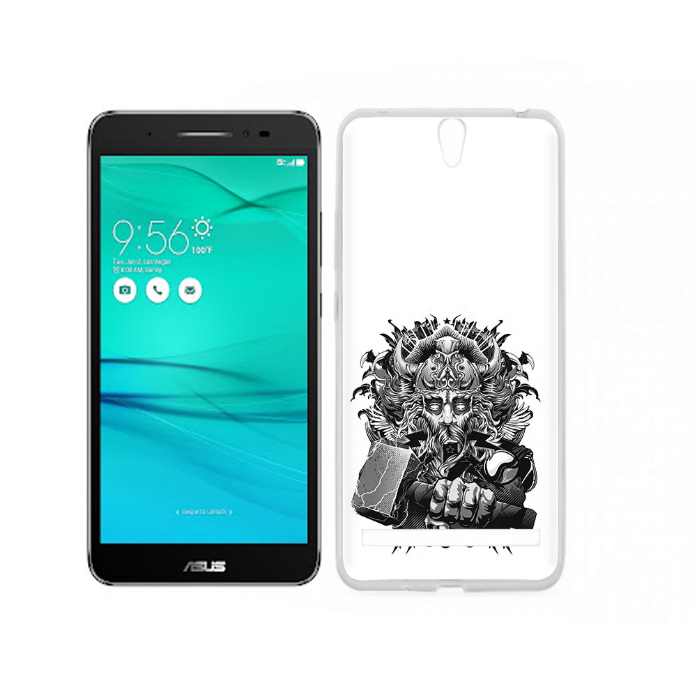 

Чехол MyPads Tocco для Asus ZenFone Go (ZB690KG) злой тор, Прозрачный, Tocco